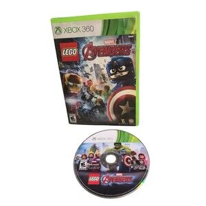 LEGO Marvel’s Avengers Microsoft Xbox 360 2016 Tested & Working Disc Game Family